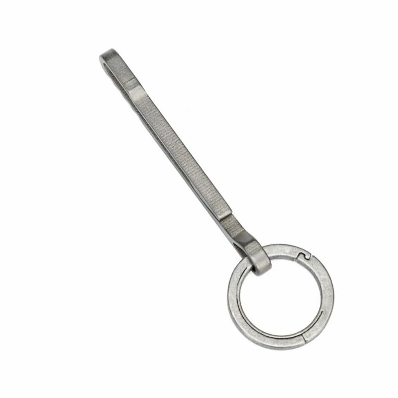 

Outdoor Survival EDC Key Hang Buckle Chain Titanium Set High Capacity Portable Hiking Accessories TX005