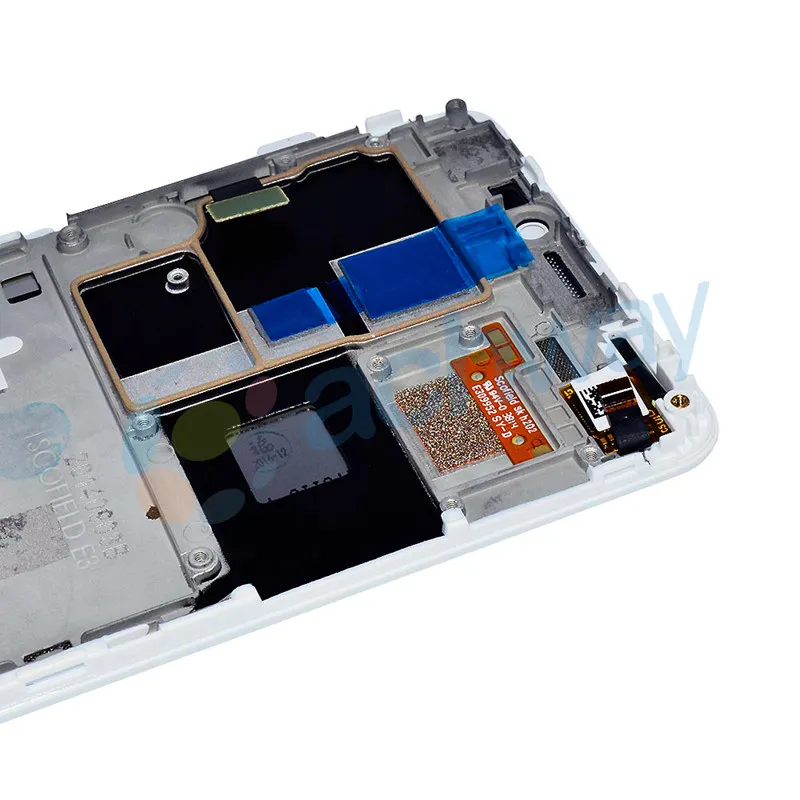 Lenovo S850 LCD Display with Frame White (8)