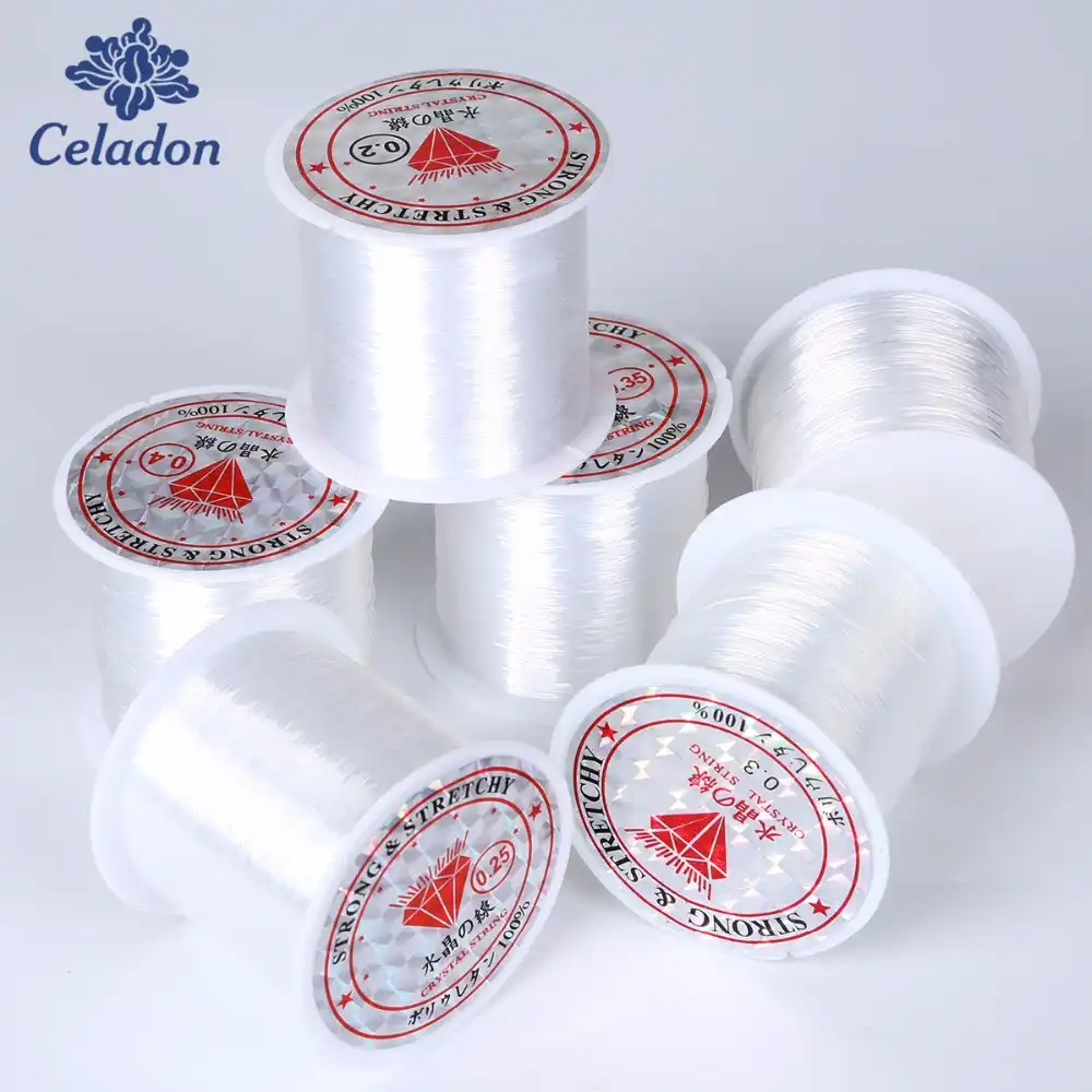 Non-Stretch 0.2mm 100 metres Monofilament Clear Nylon Thread Fishing Line