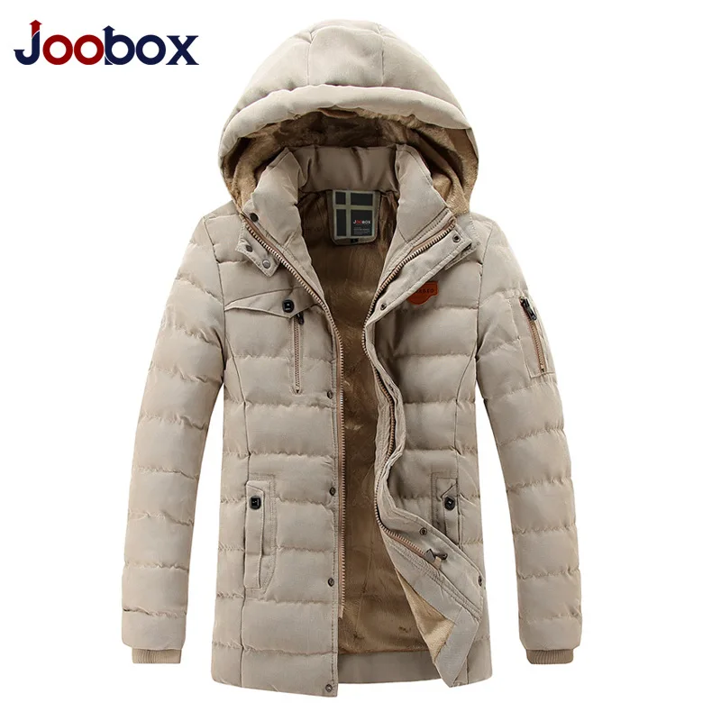 JOOBOX 2018 роскошная мужская куртка плотное теплое зимнее пальто Мужская парка