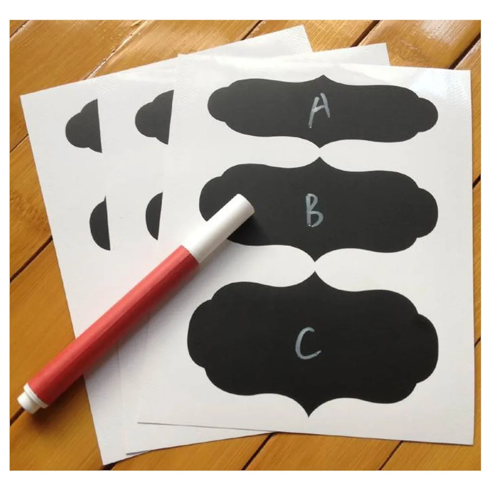 Buy Chalkboard label removable and self adhesive