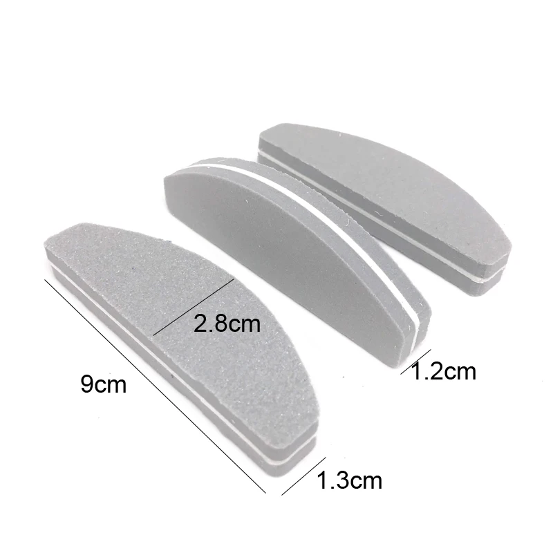 100 X Professional Nail File Mini Sponge Nail Sanding Blocks UV Gel Polish Manicure Tools Nail Buffer Files 100 180 Nagelvijlen