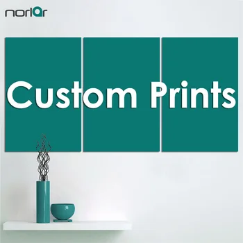 

A Buyer Custom Print Three-picture Combination Canvas Wall Painting Picture Home Decoration Unframed