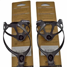 Accessori per biciclette portabottiglie portaborraccia in fibra di carbonio per vendite calde 2 pezzi con confezione opaca 2 colori
