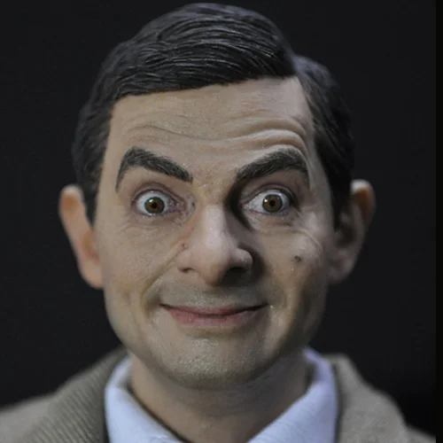 

1/6 Head Sculpt KUMIK 13-81 Hot Sideshow Toys TTL Enterbay Custom Rowan Atkinson Mr. BEAN