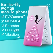 MAFAM D11 Русский Арабский Французский, Испанский Португальский Dual SIM mp3 mp4 дыхание свет цветок женщины девушки леди милый мобильный телефон P045