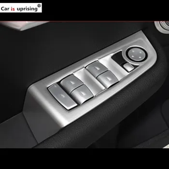 

For BMW 1 Series F21 car Refit Sticker car Window lift switch decorate Accessories for bmw 118i 120i 125i Car styling