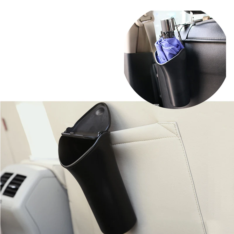 Car Trash Dust Case Umbrella Holder Bin For Nissan Volvo Lada granta vesta kalina Mitsubishi ASX Jeep BMW e46 e39 e90
