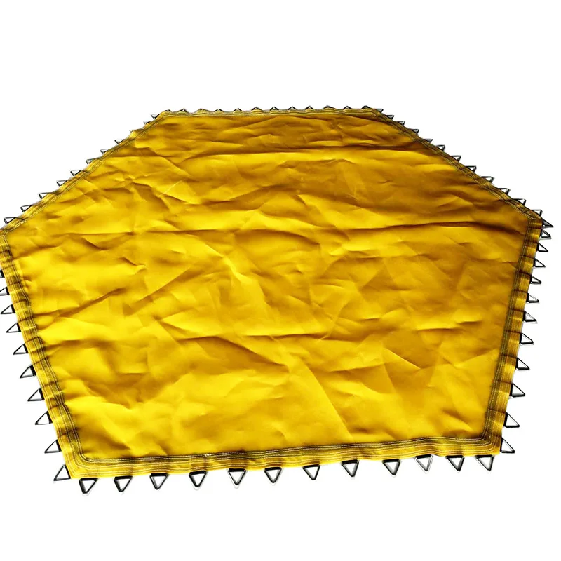 

Customize hexagon kids trampoline high jump bungee trampoline jumping mat
