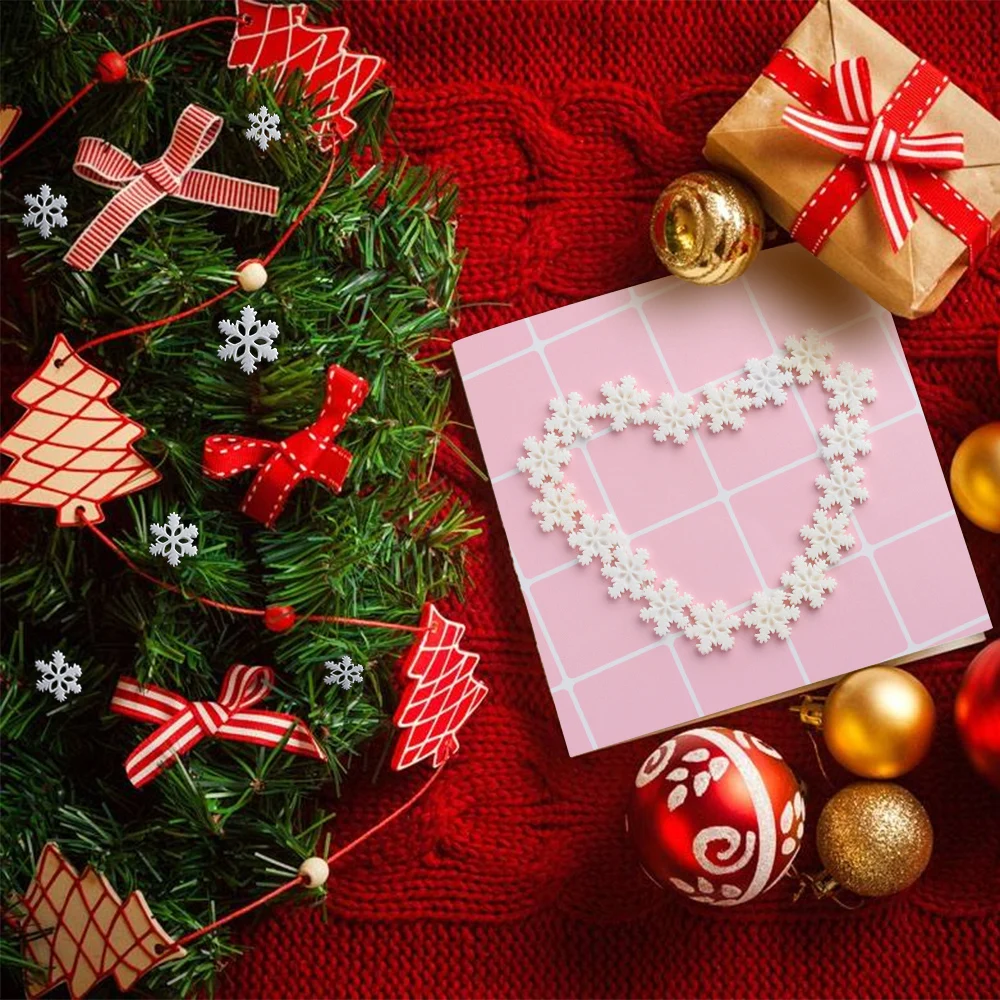 10/12/20 штук DIY рождественская Снежинка из смолы кабошоны Украшение Аксессуары Скрапбукинг поделки рождественские украшения