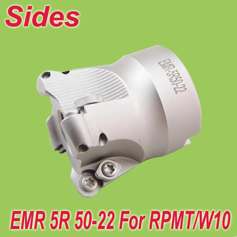 

Free Shiping EMR-5R-50-22-4T Face Milling Cutter Head for RPMT/W1003