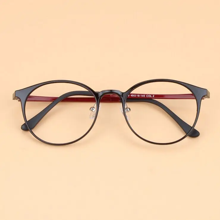 2016 High Quality Korea Ultralight Men Retro Round Ultem Tungsten