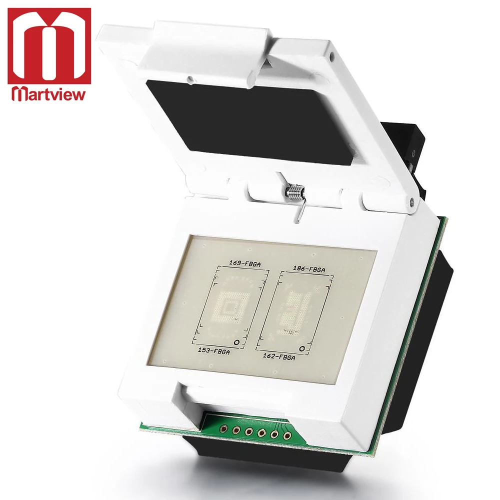 Martview 2 в 1 разъем eMMC/eMCP (169 FBGA 153 162 186 FBGA) тестовый переходник для UFI Box|Детали