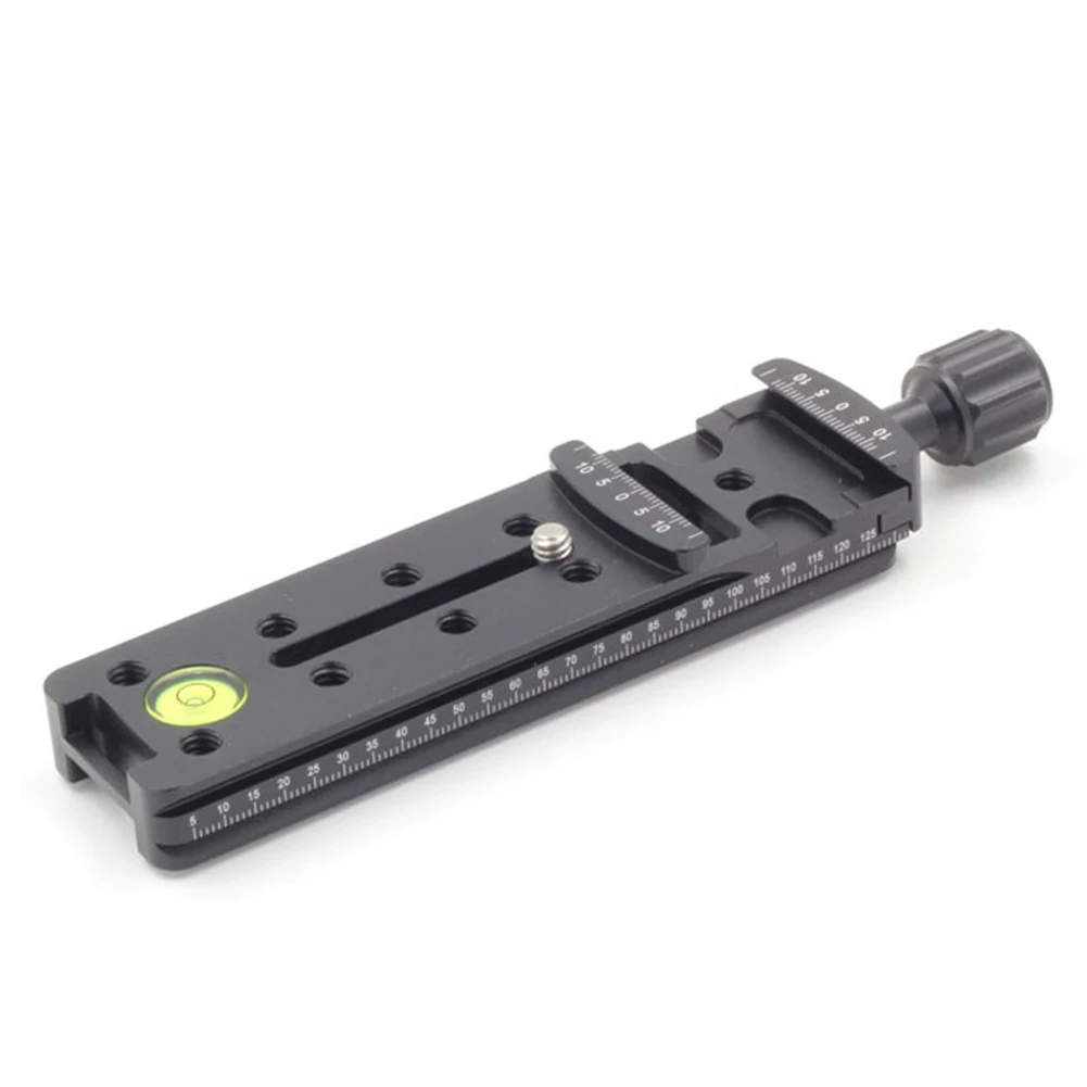 

Long Clamp Rail Macro Panoramic Plate Tripod Bracket Slide Mounting Adapter Lengthen Knob Type Aluminum Alloy Multifunctional