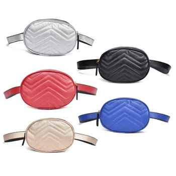 

THINKTHENDO Women PU Alligator Pattern Sealed Waist Bag Waist Belt Pack Ladies Female Portable Phone Pack Fashion 2020 5 Color