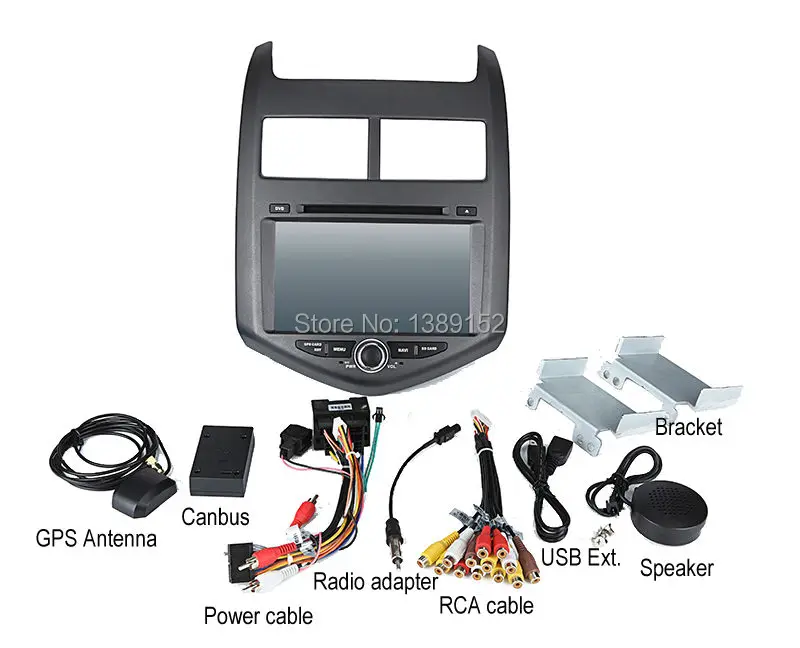 Cables for Chevrolet Aveo Sonic Android