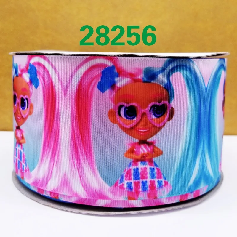 50 двор мультфильм печатных grosgrain ленты 28256