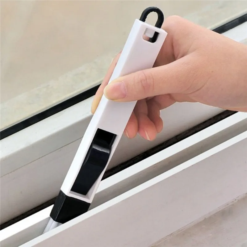 2en 1 ventana pulida pista cepillo de limpieza de teclado Nook grieta polvo p*js