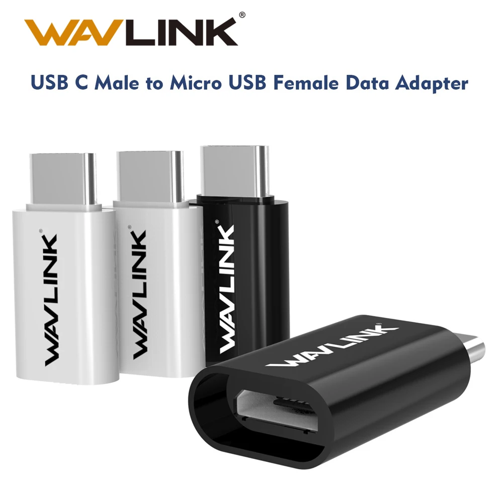 Wavlink USB C к Micro USB OTG адаптер USB OTG конвертер Разъем для зарядки и синхронизации данных адаптер для Macbook samsung Galaxy S8 S9