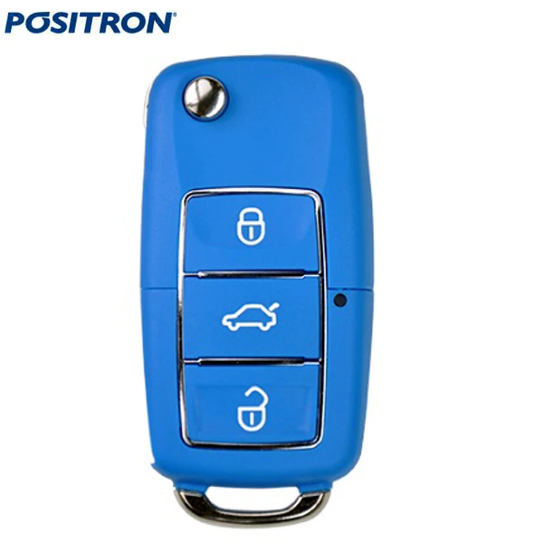 

Replace Remote for Old Positron Alarm, Brazil Positron Remote key Switch with HCS300 IC chip, 433.92Mhz