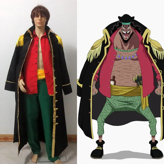 One Piece Blackbeard Cosplay Costume Marshall D Teach Cosplay Costume 