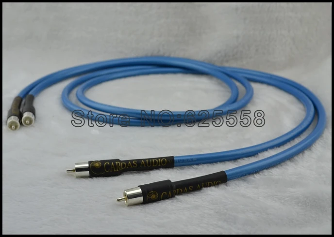 

Pair Hifi interconnect audio cable with RCA plug extension cable 2 RCA to 2RCA cable
