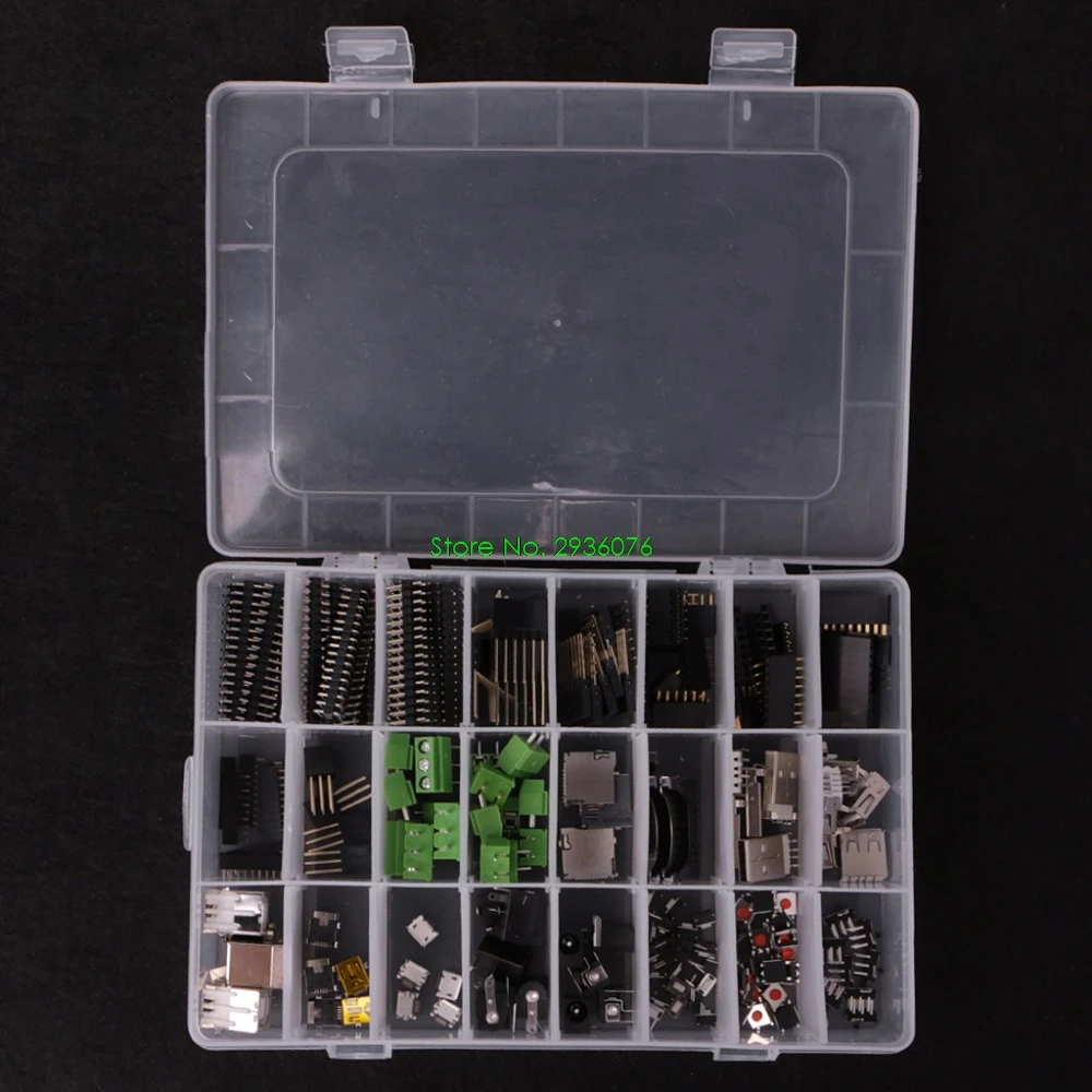 

Connector Kit DIY Commonly-used Male/female Header USB Connector Kit For Arduino Starters Drop Shipping Support