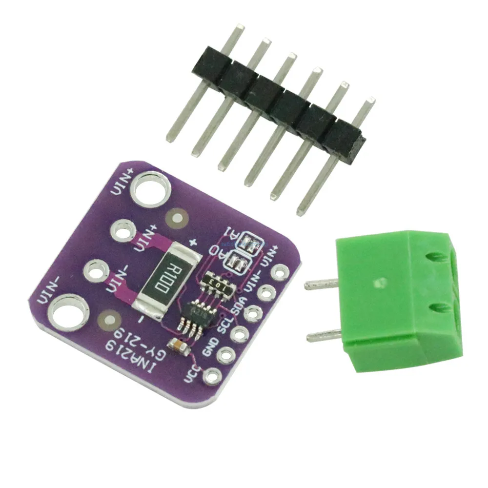 1 компл. GY-219 INA219 IC двунаправленный DC ток питание сенсор коммутационная плата модуль мониторинга для Arduino