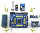 OpenEPM1270 посылка B# EPM1270T144C5N EPM1270 JTAG ALTERA MAX II CPLD оценочная плата развития+ 10 комплектов модулей аксессуаров