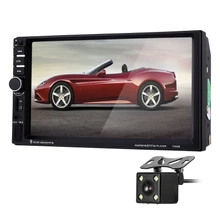 7 inch Car Video DVD Player 7060B 2din 1080P Car Radio Player with Rearview Camera Car MP5 Player Support Microphone