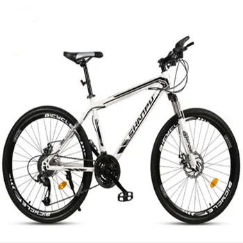 

Cross-Country Mountain Bike 21/24/27/30 Speed Spoke Wheel Ultra Light Shock Absorbing Adult Bike For Men And Women