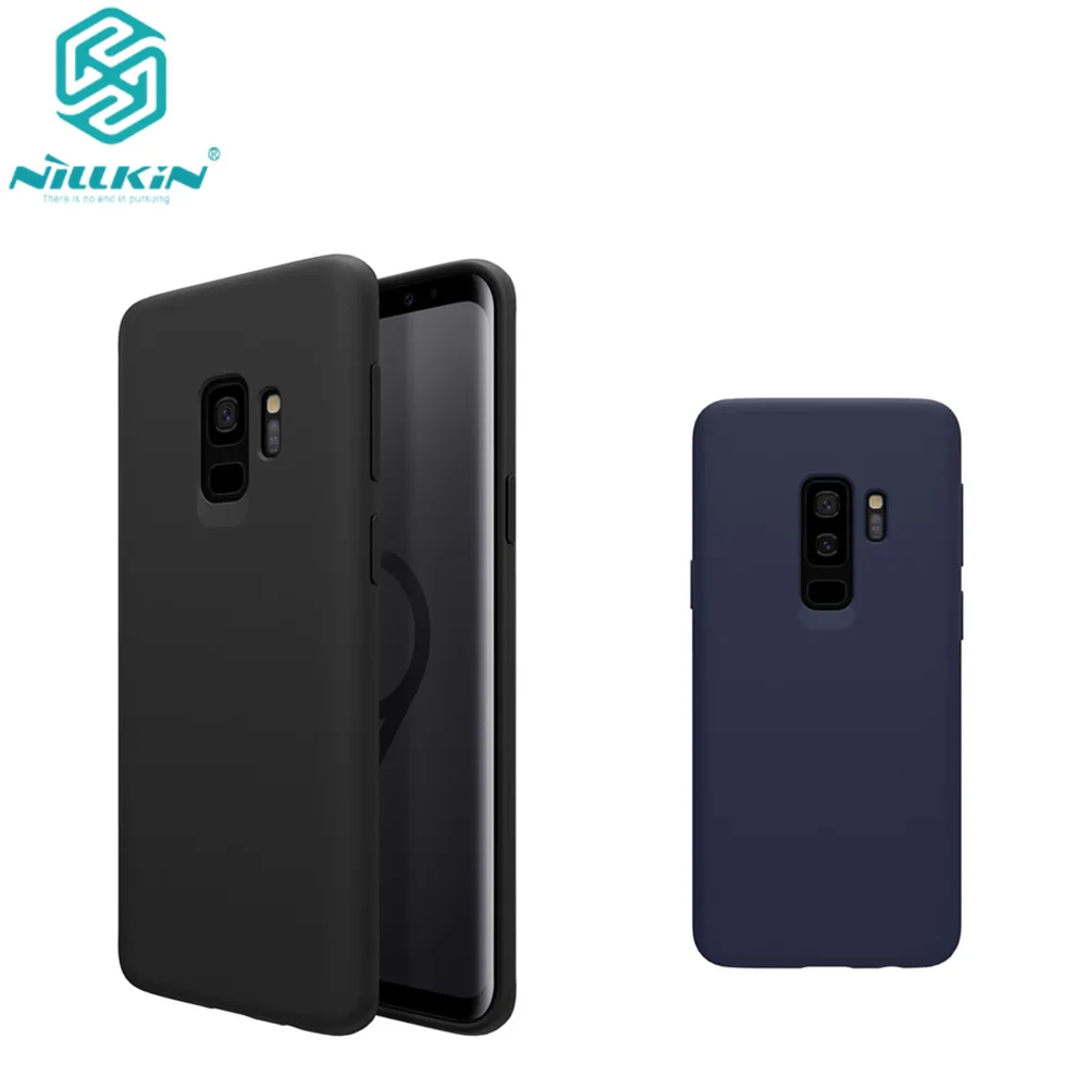 

for Samsung Galaxy S9 Plus Case cover Nillkin liquid silicone Flex Pure case impact resistant armor cover for Samsung Galaxy S9
