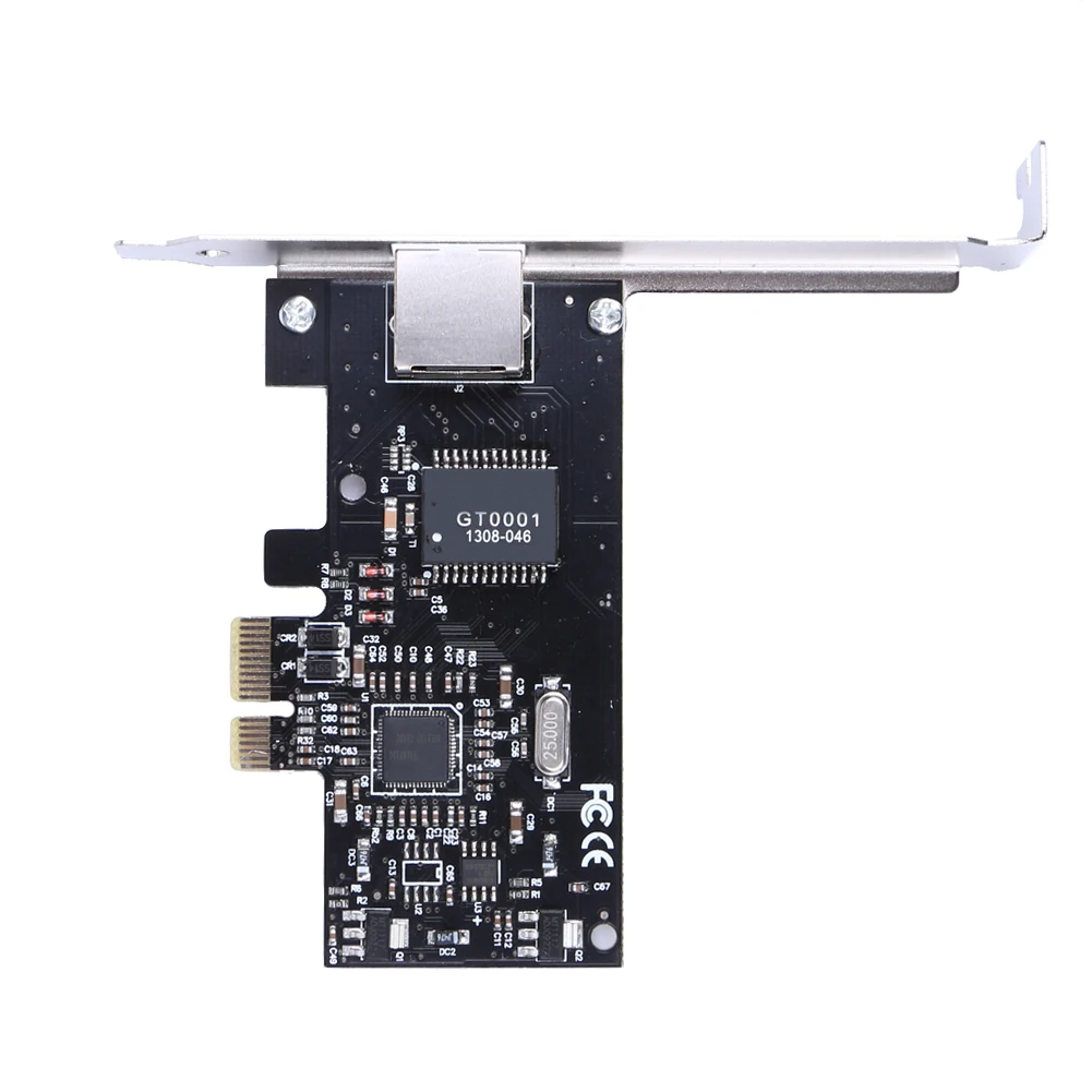 

2018 New PCI-E Express 10/100/1000M Gigabit Ethernet LAN Network Desktop Controller Card Support Full Duplex Flow Control
