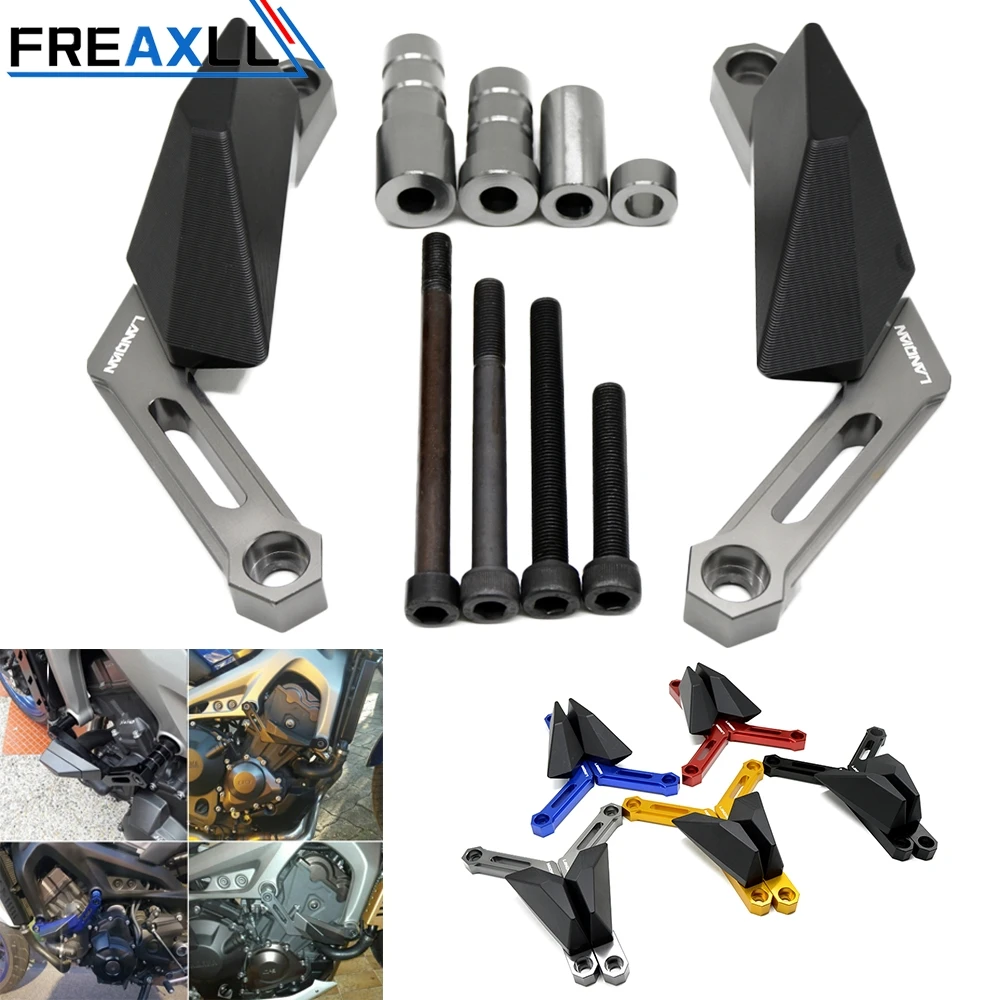 MT-09 FZ-09 FJ-09 XSR900 Мотоцикл CNC Рамка слайдер защита от падения для Yamaha TRACER | Автомобили