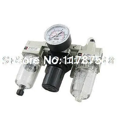 

Air Source Treatment Unit 3 in 1 Filter Regulator Lubricator Set Bhamd