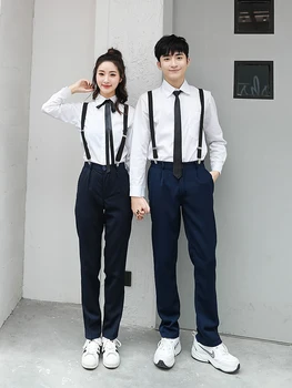 

2020 japanese school uniforms for girls cute long length sailor tops pleated skirt full sets cosplay jk costume series