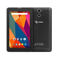 Горячие фаблет 3G Yuntab E706 7 "1 ГБ + 8 ГБ Android 5,1 4 ядра двойной Cam Телефонный звонок планшетов GPS Bluetooth 7 8 10 10,1