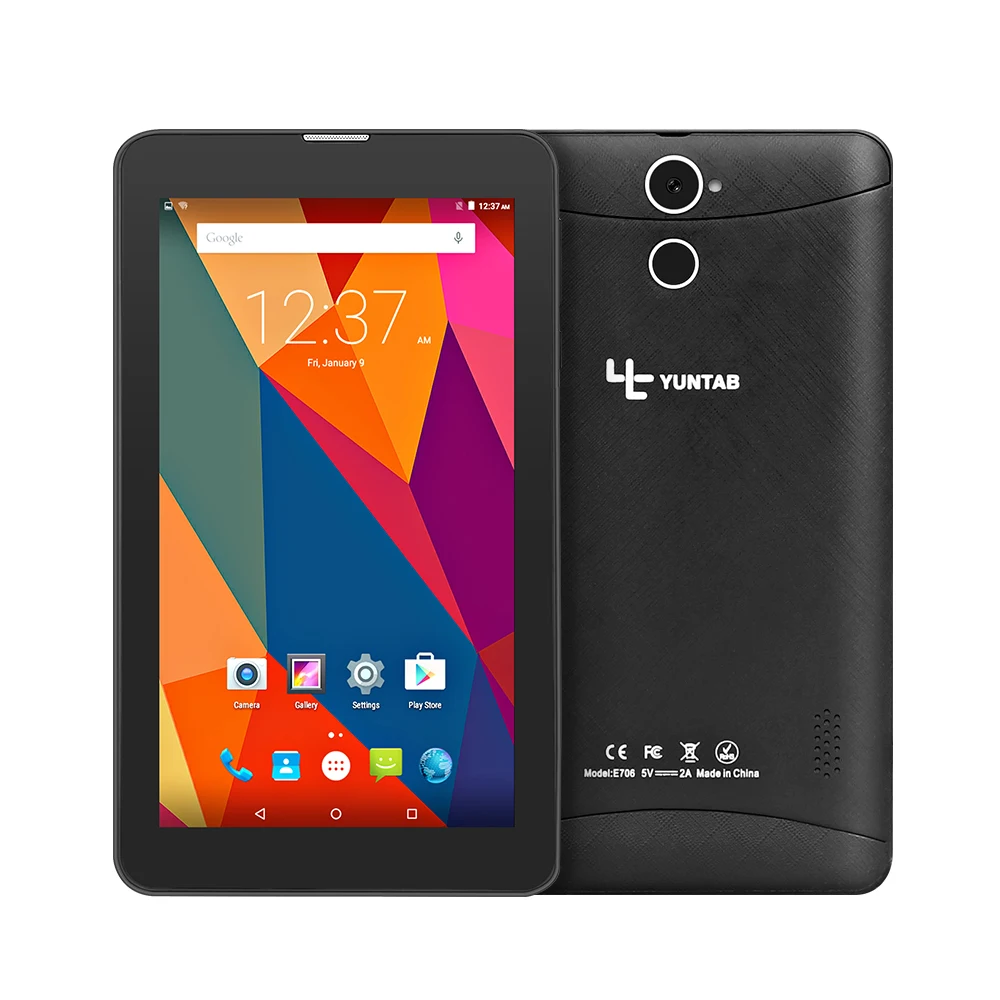 Yuntab 7'' K08 Tablet SIM Card 1.2GHz Quad Core Cortex A7 1280 x 800 IPS Dual Camera 1GB+8GB Phone Call Tablet PC Yuntab 7'' K08 Tablet SIM Card 1.2GHz Quad Core Cortex A7 1280 x 800 IPS Dual Camera 1GB+8GB Phone Call Tablet PC