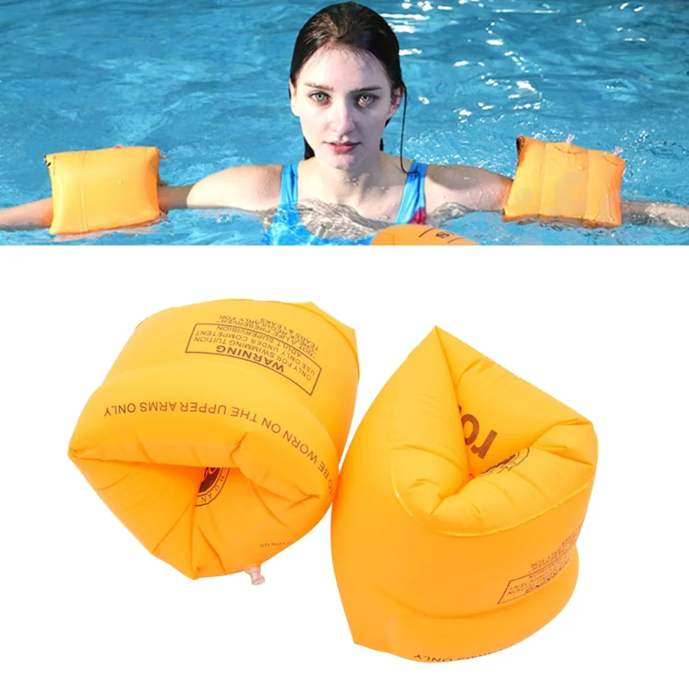 

2pcs Protable PVC Inflatable Armbands Aid Children Floats Swimming rings Arm Bands Inflatable Safety Swim Water Rings