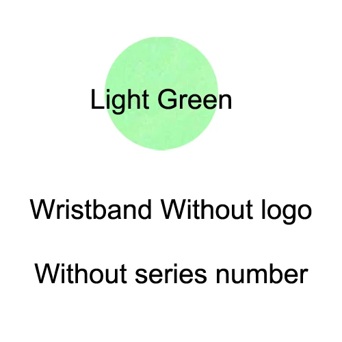100 шт Одноразовые разные цвета доступны без логотипа бумажный браслет, Тайвек запястье, Тайвек браслет, события браслет - Цвет: Light Green