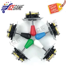 Дешевый контрольный джойстик цветной шариковый джойстик с микропереключателем, сделанный в Китае sanwa microswitch joystck