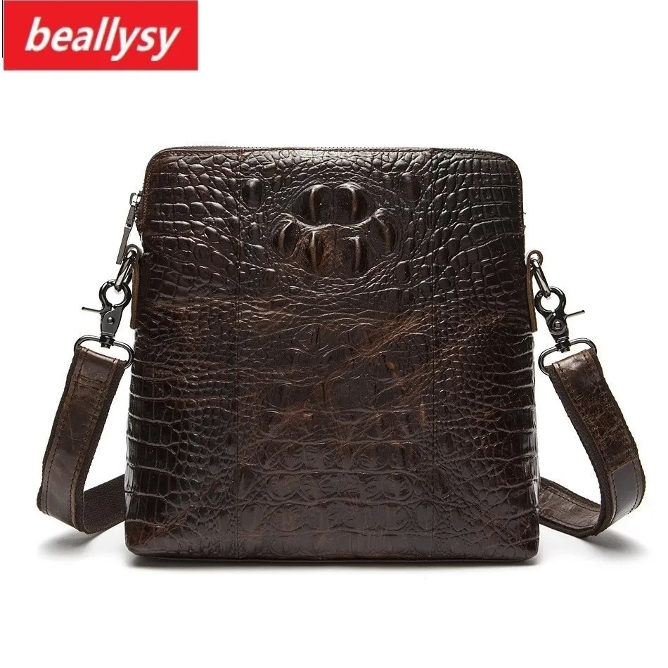 

Alligator Genuine Leather Men Bags Business Briefcase Crocodile Bag Man Crossbody Shoulder Handbag Male Messenger Bag Portfolio