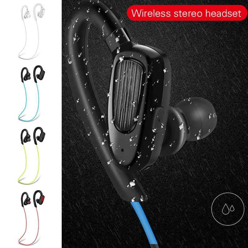 

Hands-Free Headphones 4 Color Music Fashion Wireless Earbuds Sweatproof Stereo 2.4GHz Sports for Samsung