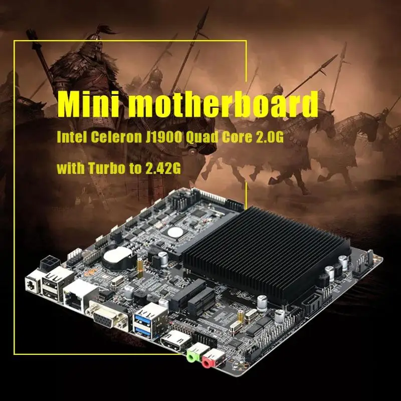 

Mini ATX Mainboard Desktop Motherboard for Intel Celeron J1900 Quad-Core High Quality
