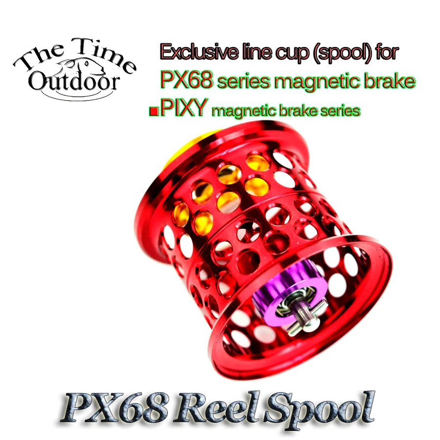 PX68 \ PIXY Series Multicolor Light Line Cup Spool Modified Micro Cup
