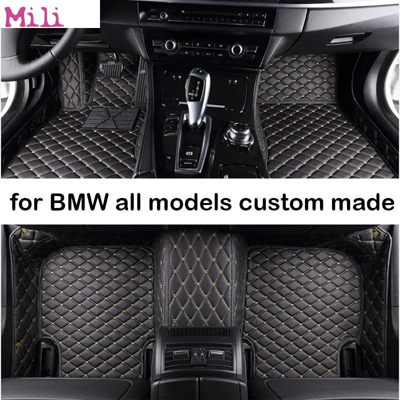 

car floor mats for bmw g30 bmw e90 f10 f01 f25 f30 f45 x1 x3 f25 x5 f15 e30 e34 e60 e65 e70 e83 320i auto accessories car mats
