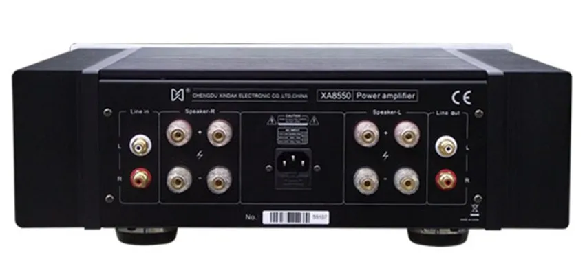 N-010 HIFI аудио XA8550 усилитель мощности Усилитель мощности моноблок 130 Вт* 2(8 Ом