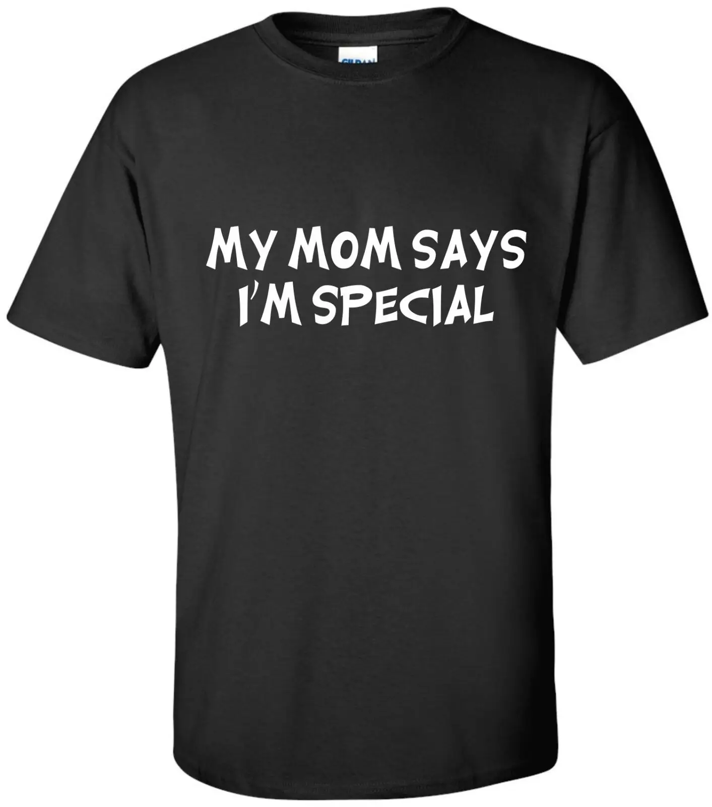 MY MOM SAYS I'M специальная забавная Мужская футболка подарок на день рождения meme humor
