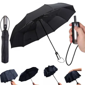 

Wind Resistant Folding Automatic Umbrella Rain Women Auto Luxury Big Windproof Umbrellas Rain For Men kids children 10K