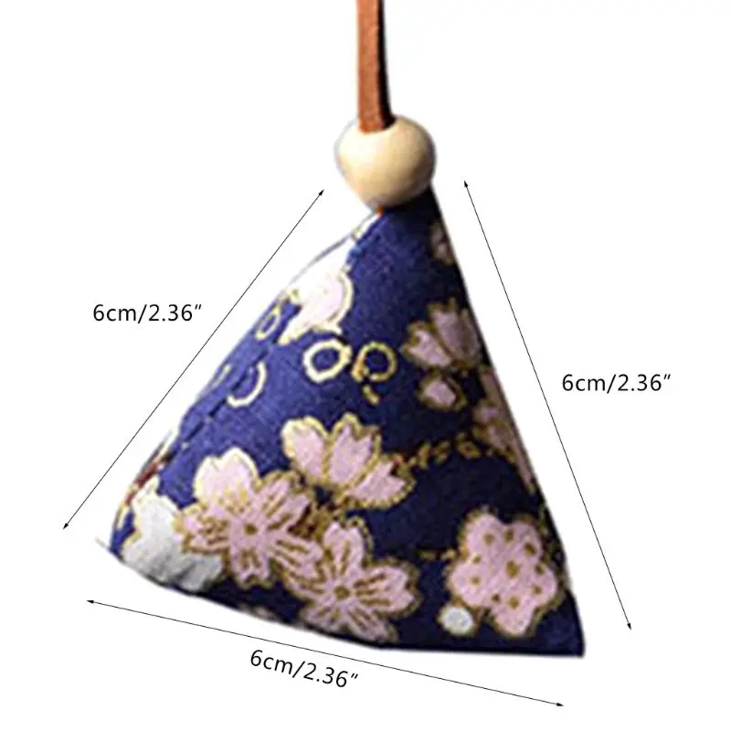 Handmade Rice Dumpling Fragrance Wormwood Sachet Mosquito Repellent For Home Living Room Car Pendant Air Freshener Tool #530